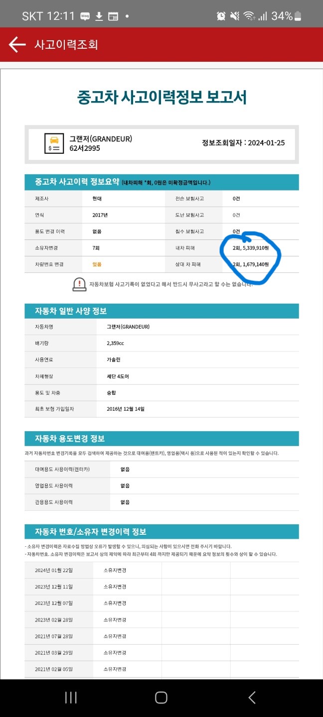 보험이력조회