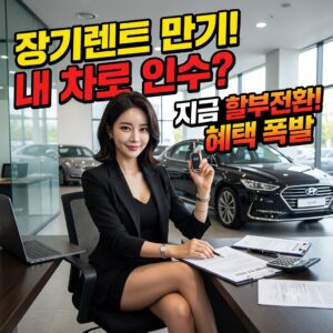 장기렌트 만기 인수 할부
