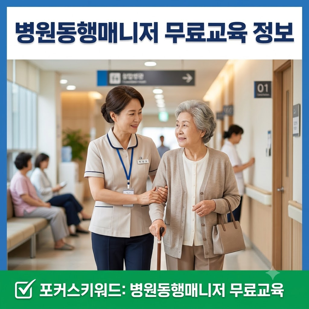 병원동행매니저 무료교육